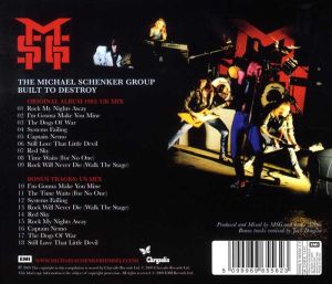 Michael Schenker Group - Built To Destroy (Remaster + Bonus Track) [ CD ]