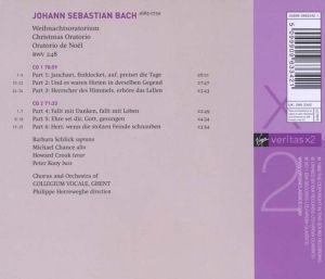 Philippe Herreweghe, Collegium Vocale Gent - Bach: Christmas Oratorio (2CD)