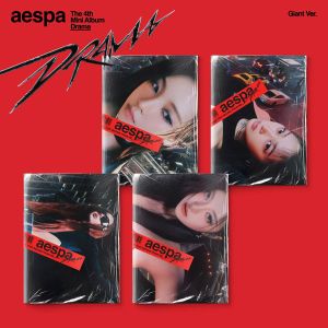 aespa - Drama - The 4th Mini Album (Giant Version - Random Member) (CD)