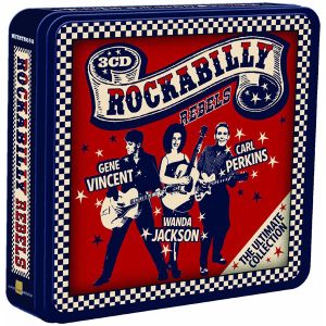 Rockabilly Rebels - Gene Vincent, Wanda Jackson & Carl Perkins (3CD-Tin) [ CD ]