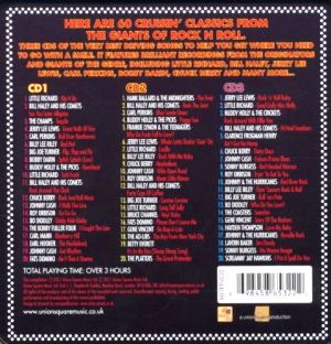 Rock N Roll Cruisin: 60 Essential Rock ‘n’ Roll Driving Songs - Various Artists (3CD-Tin) [ CD ]